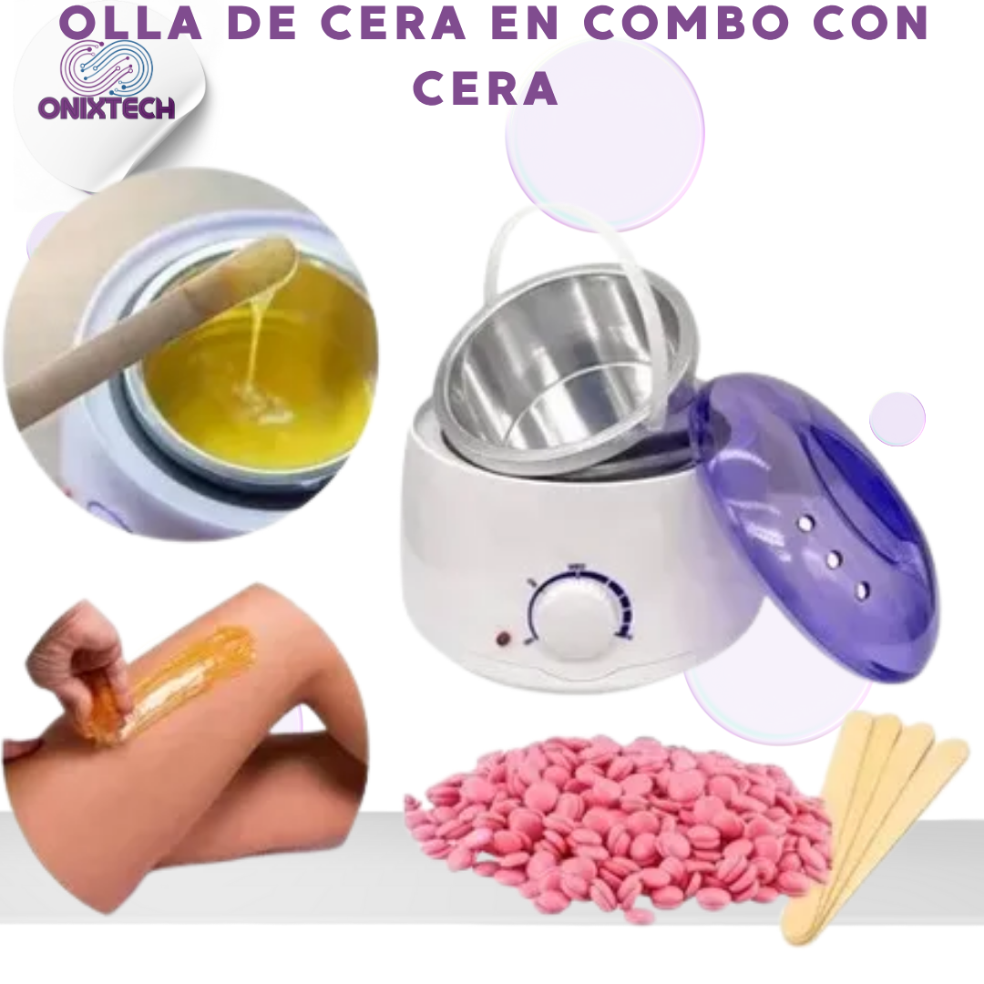 OLLA DEPILADORA EN COMBO CON CERA